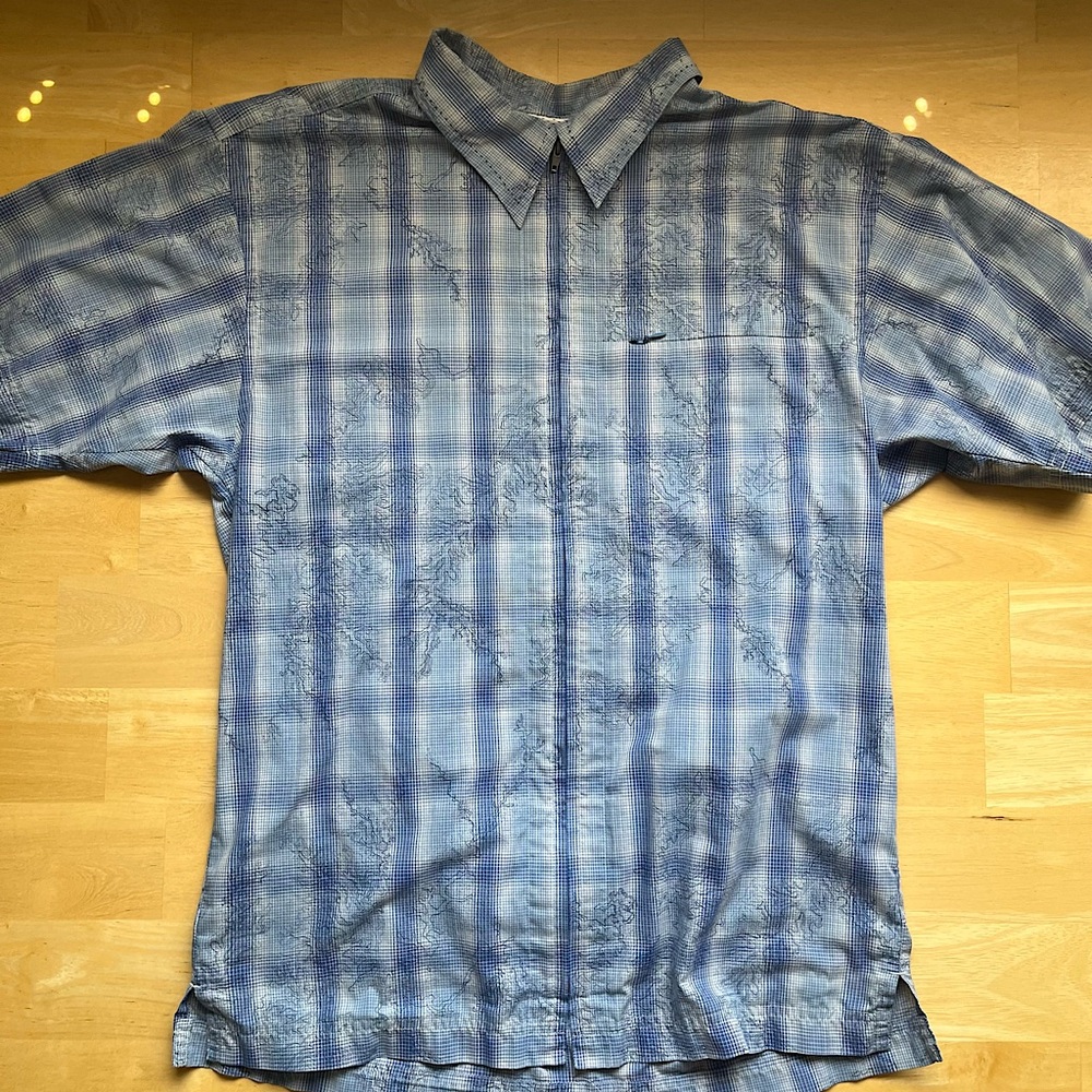 PATAGONIA Retro Zip-up Dress Shirt